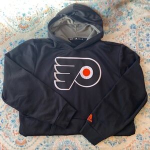 Black Adidas Philadelphia Flyers Hoodie Size L